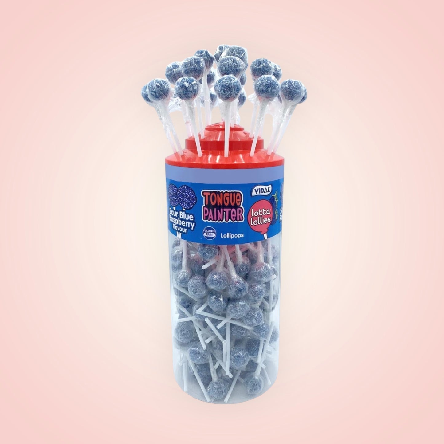 Blue Raspberry Tongue Painter Lollies